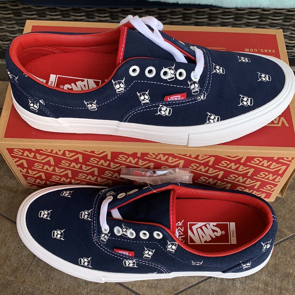 VANS ERA PRO KADER SYLLA NAVY/RED MEN’S - Picture 5 of 16